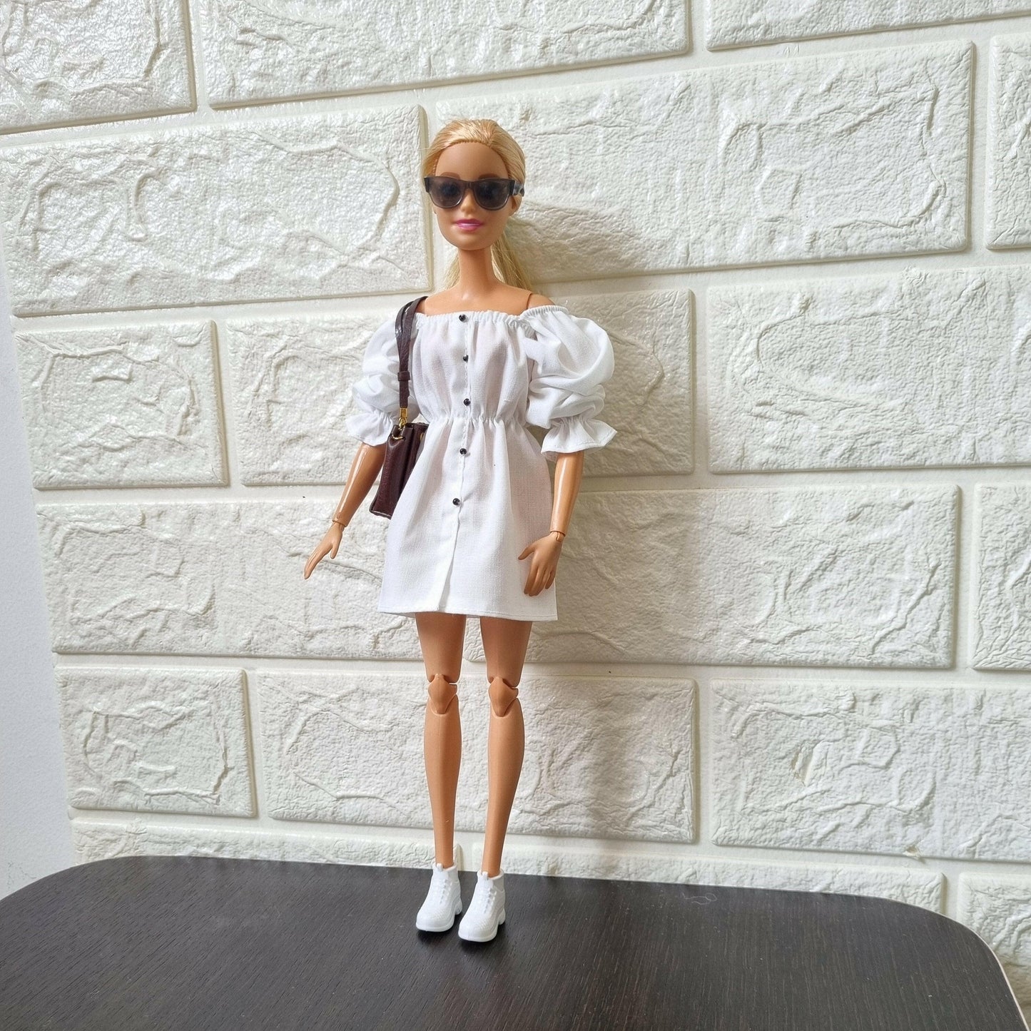 White dress for Barbie