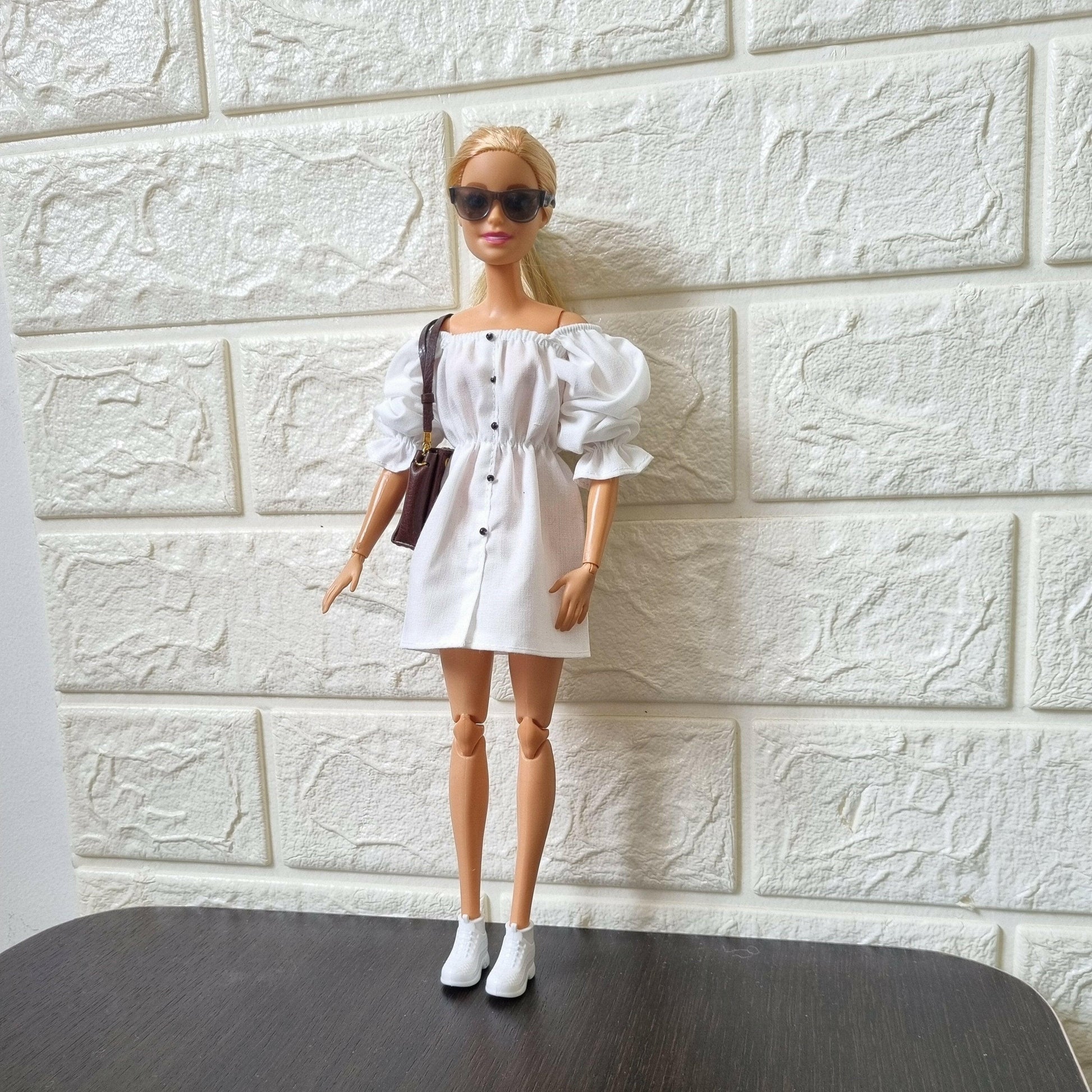 White dress for Barbie