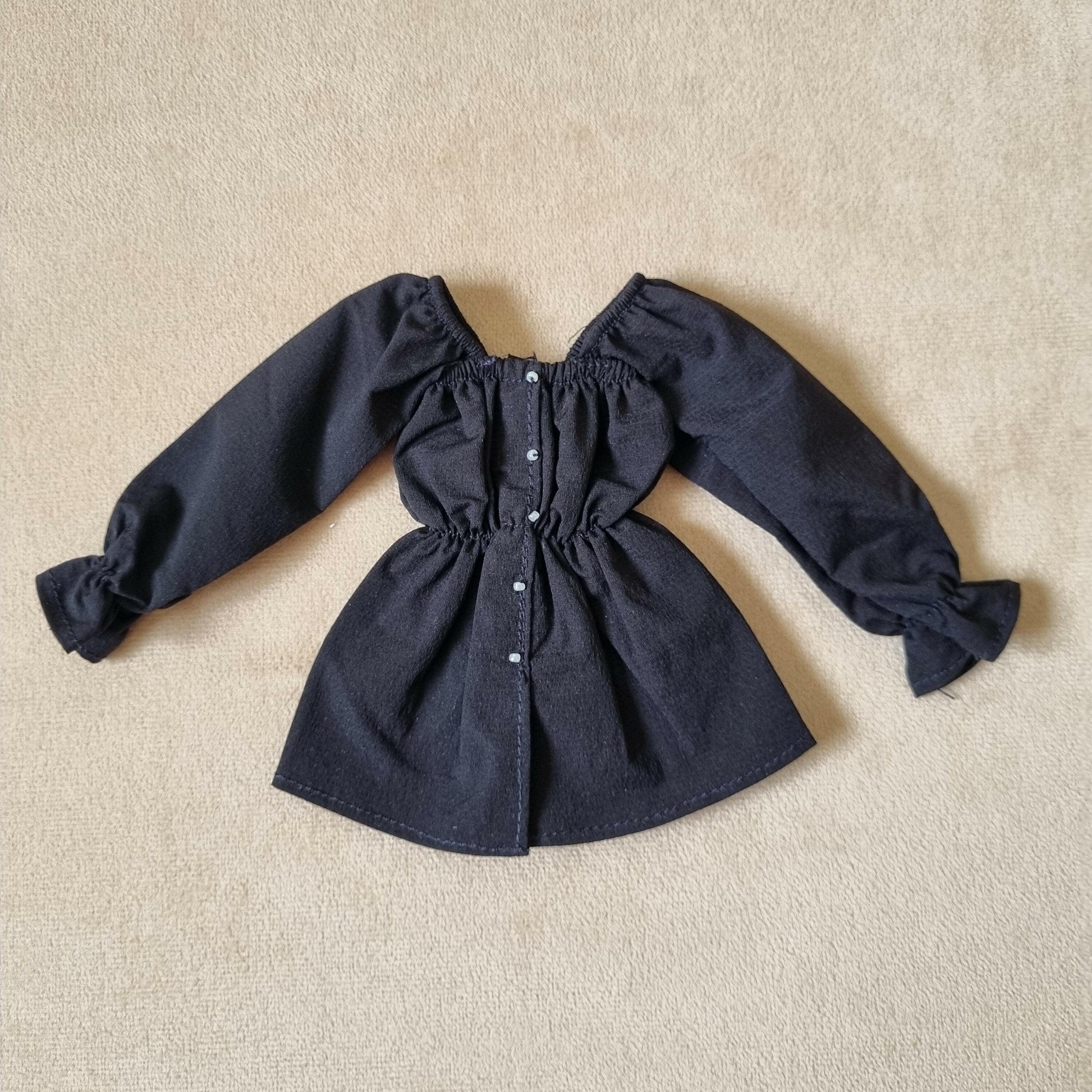 Black dress for Barbie