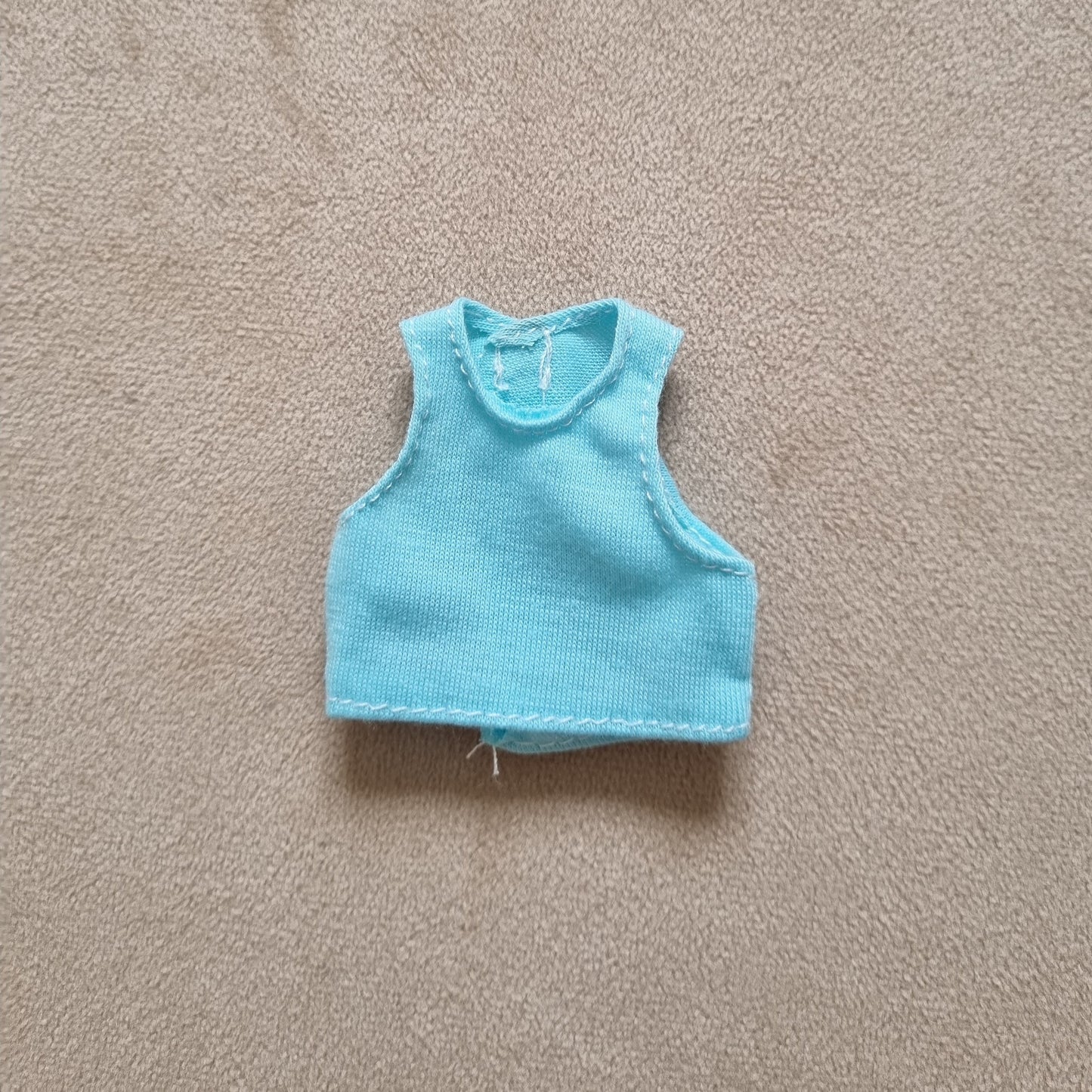 Outfit Croptop Jacket and short jeans for barbie , 11.5" doll , 1/6 doll.