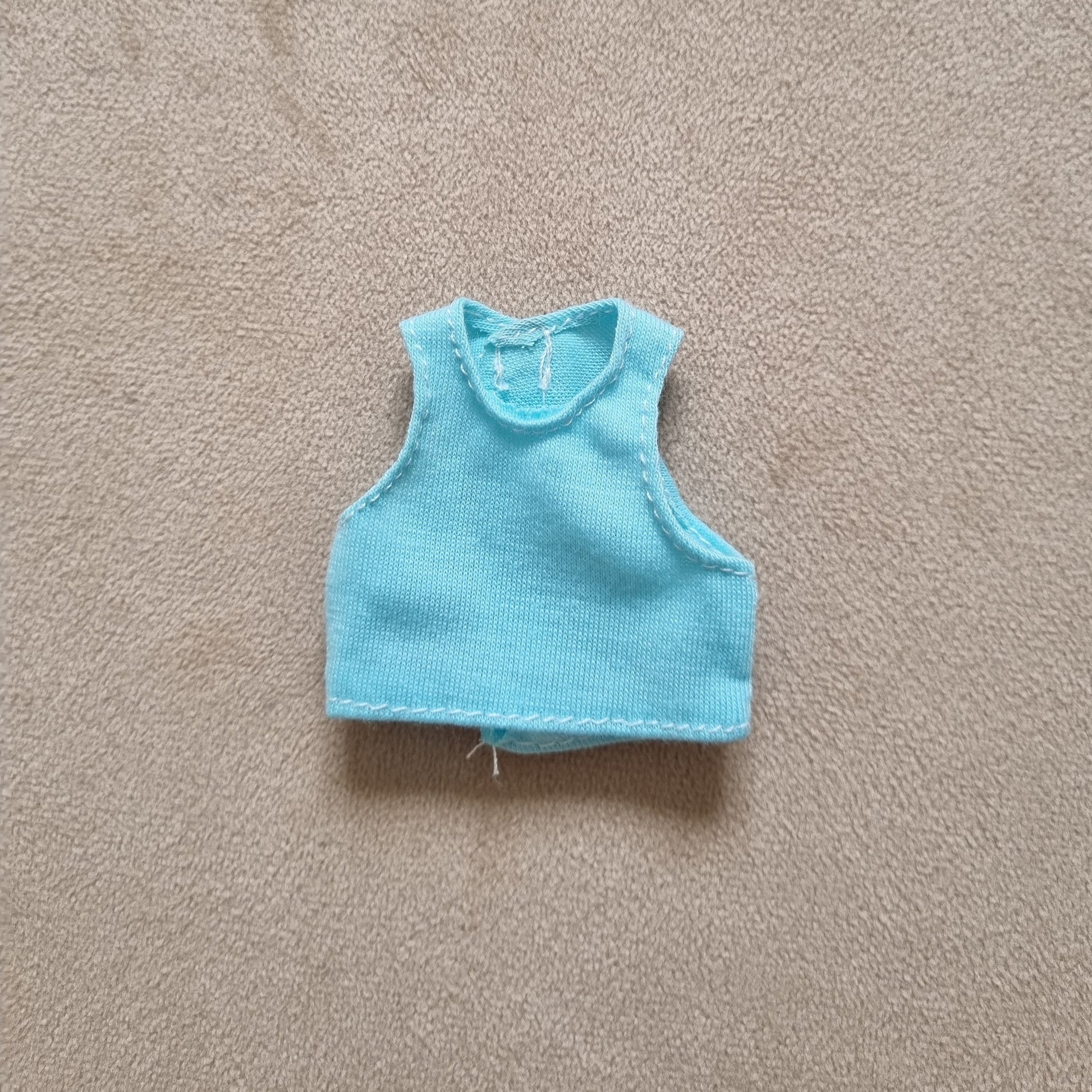 Outfit Croptop Jacket and short jeans for barbie , 11.5" doll , 1/6 doll.