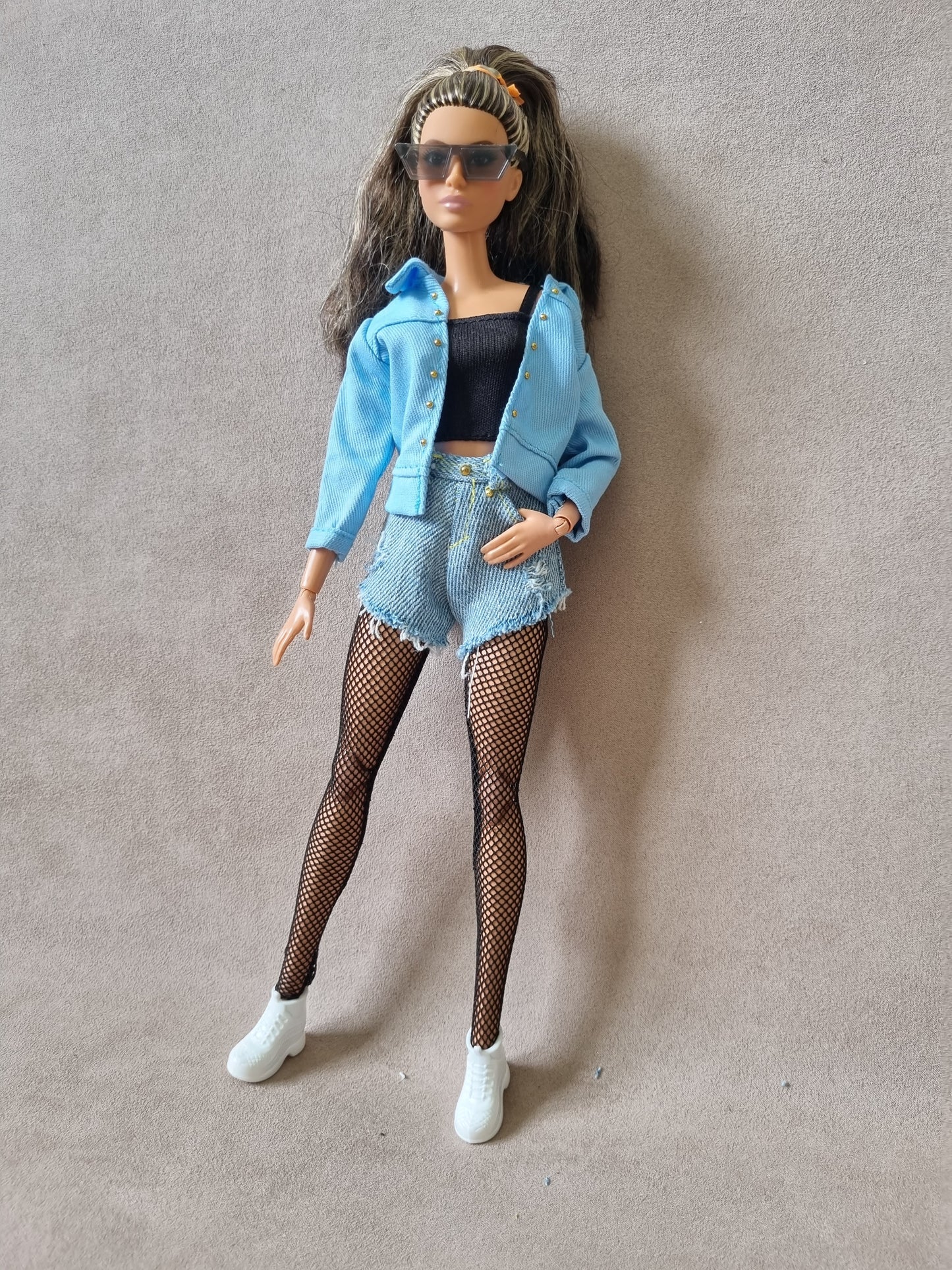 Jacket, Clothes , Skirt for barbie , 11.5" doll , 1/6 doll.