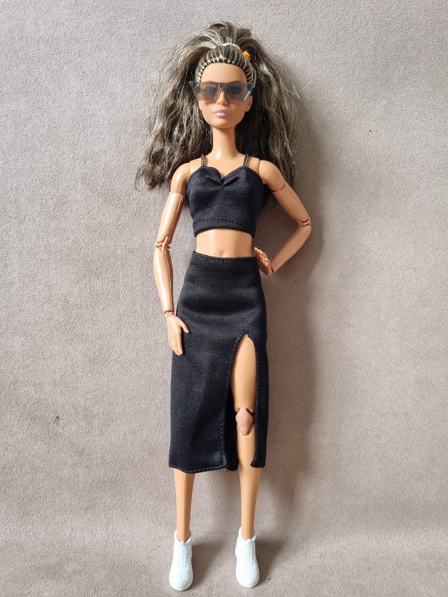 Jacket, Clothes , Skirt for barbie , 11.5" doll , 1/6 doll.