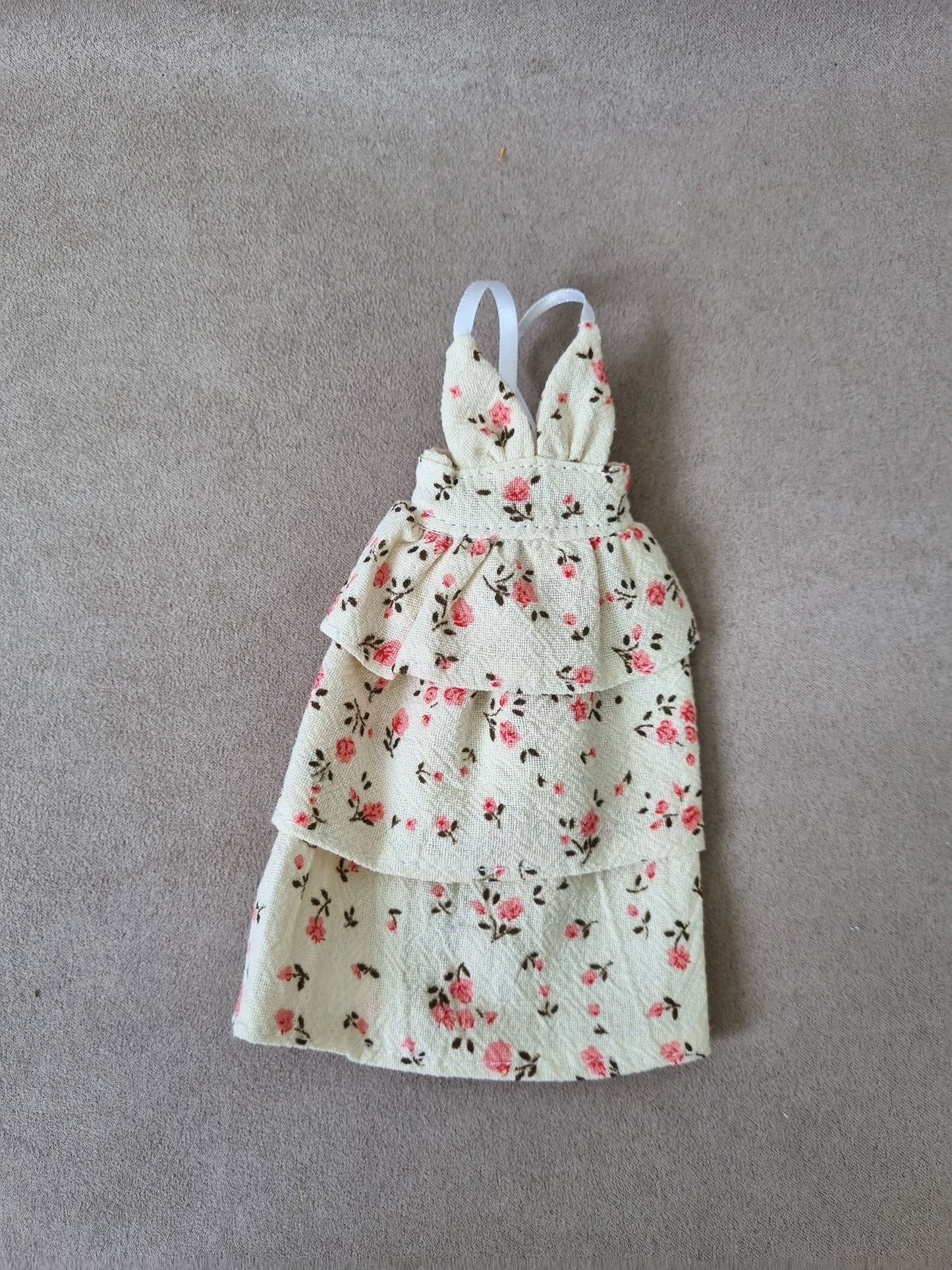 Dress handmade for Barbie.