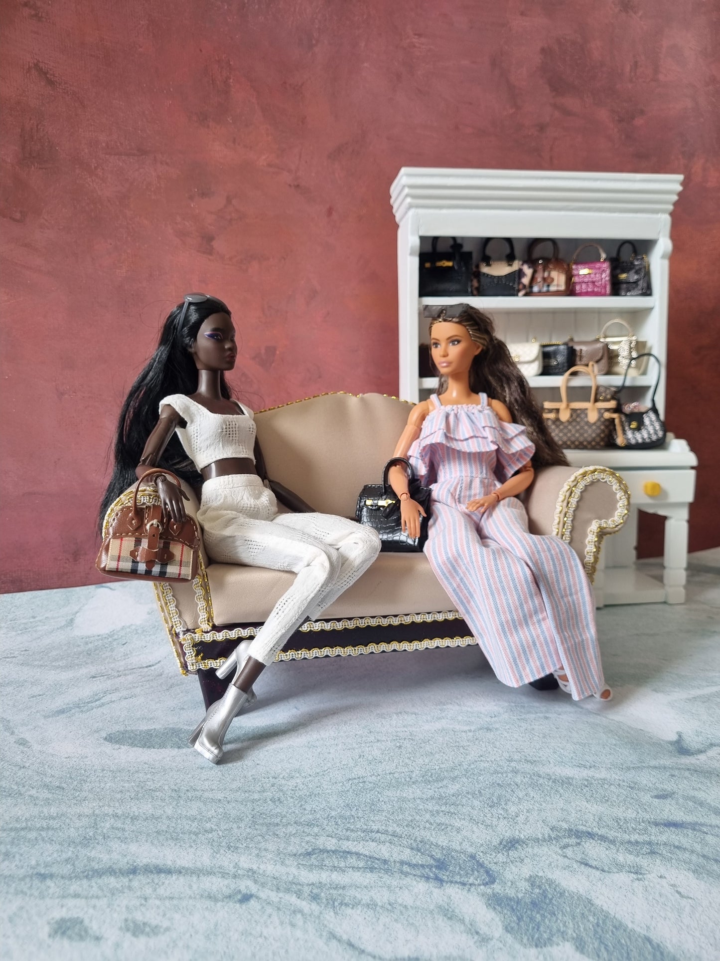 Handbag For Barbie, Blythe , 1/6 Bjd doll