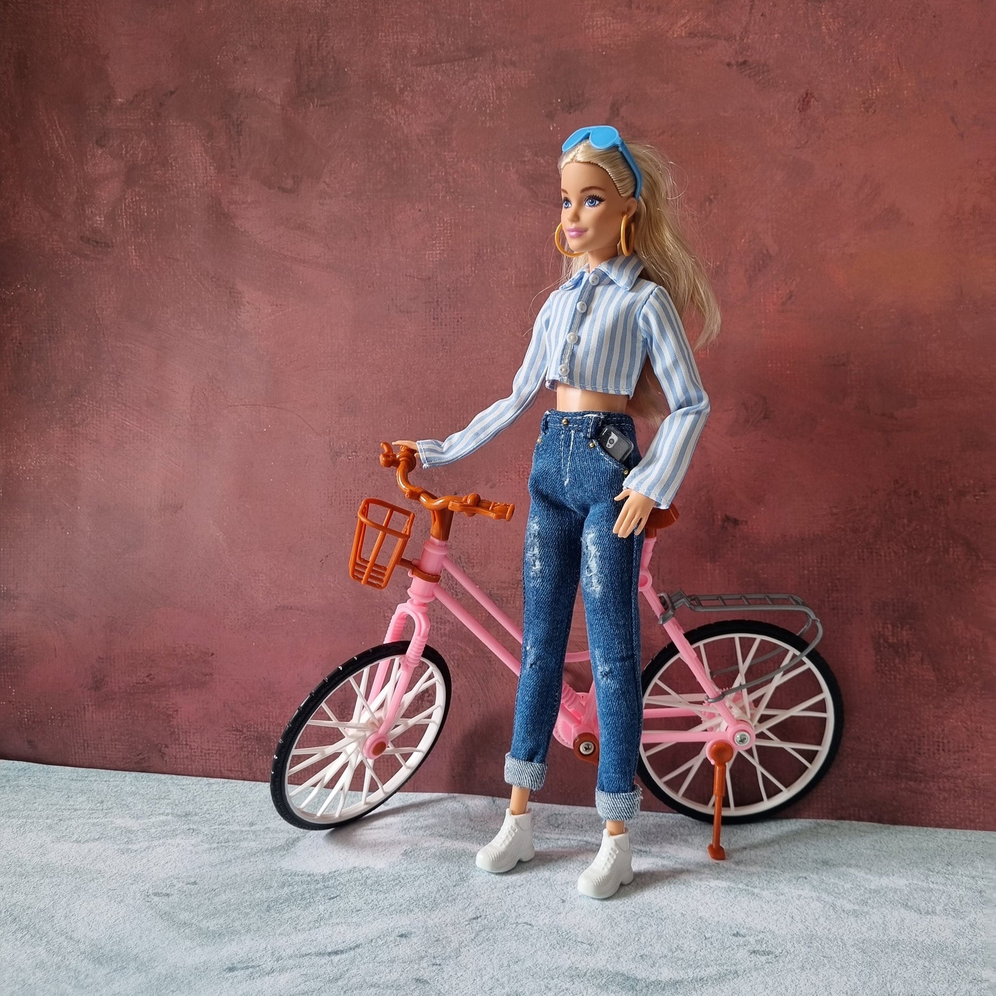 barbie with jean and crotop