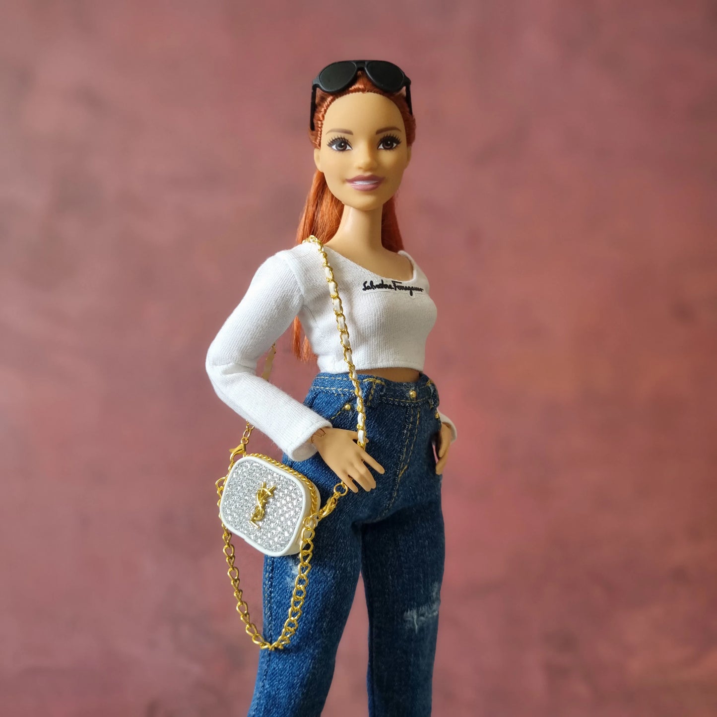 Top and jeans for Barbie