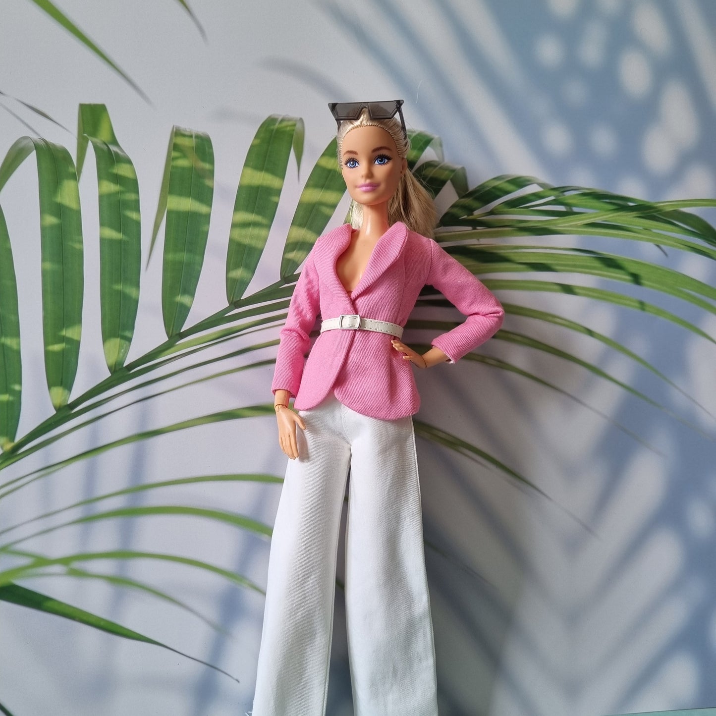 Blazer , Skirt , Jean handmade for Barbie doll