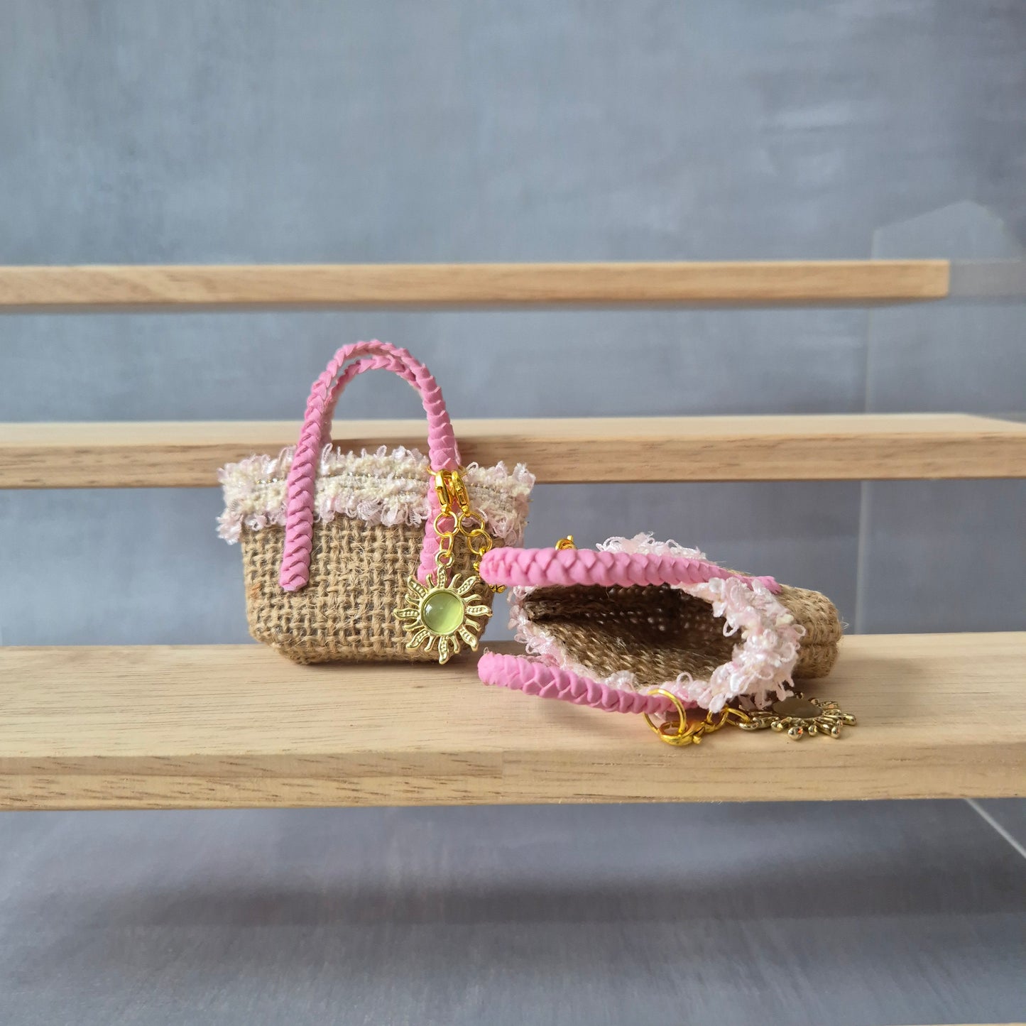 Tote Handbag For Barbie, Blythe , 1/6 Bjd doll