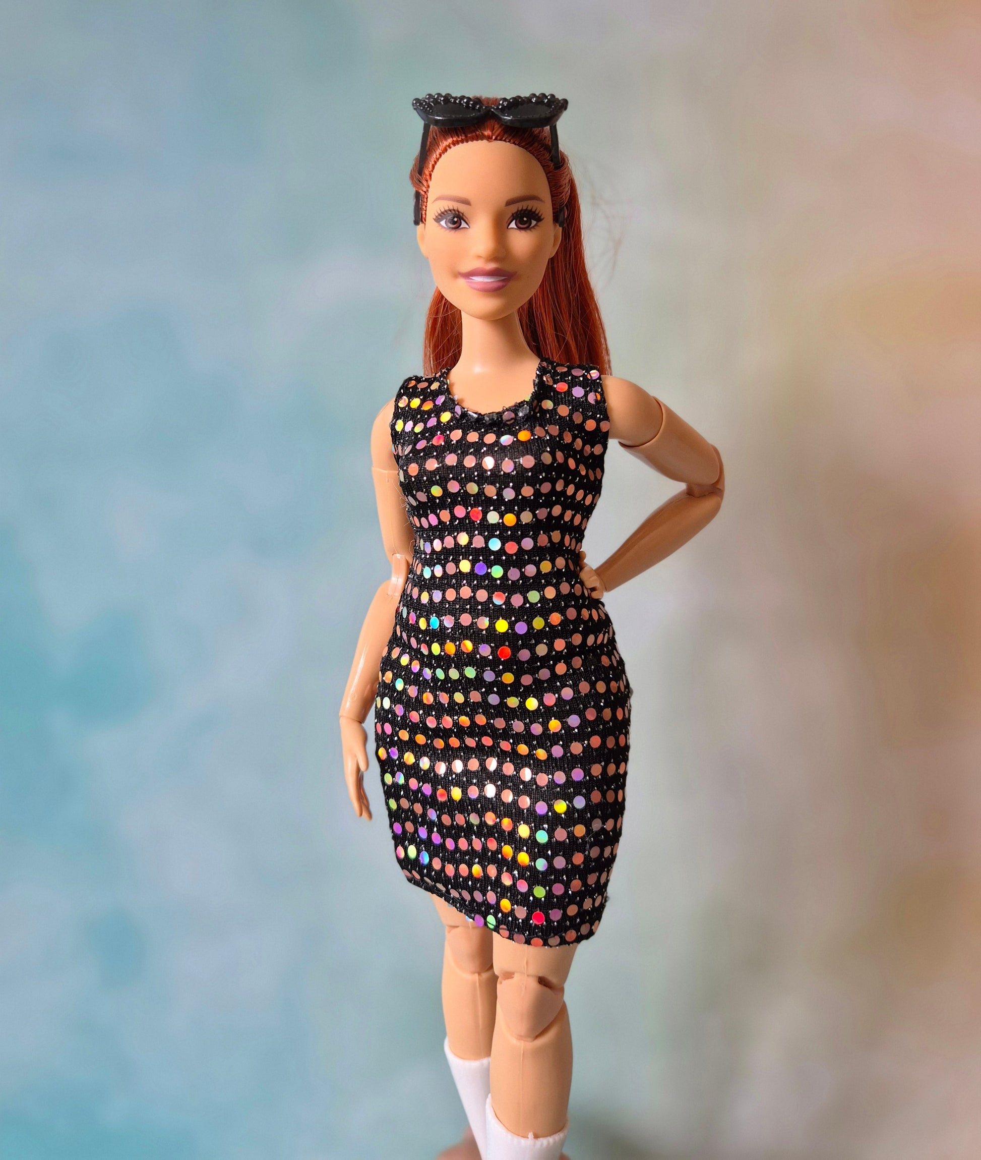 Curvy barbie with dress