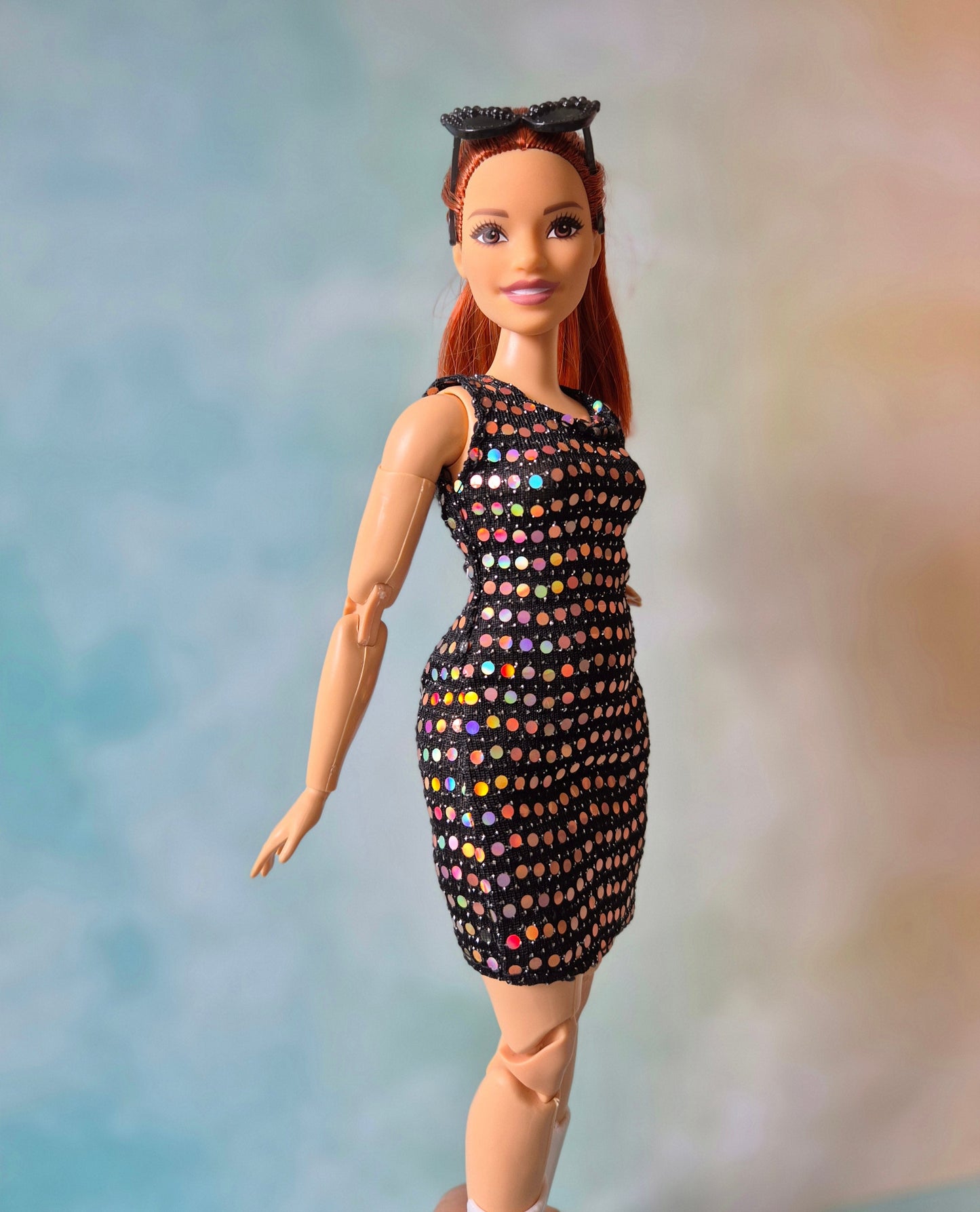 Curvy barbie with dress