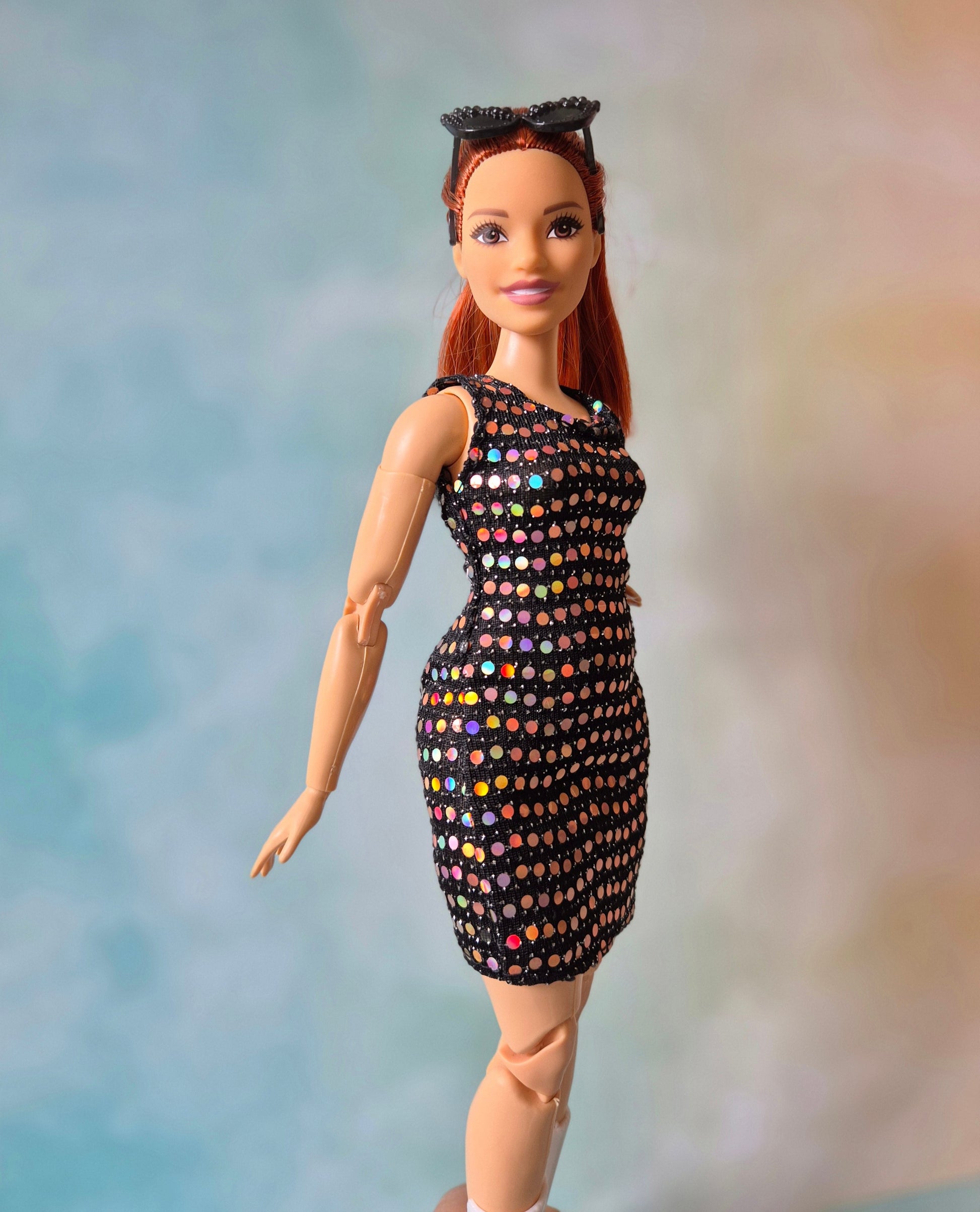 Curvy barbie with dress