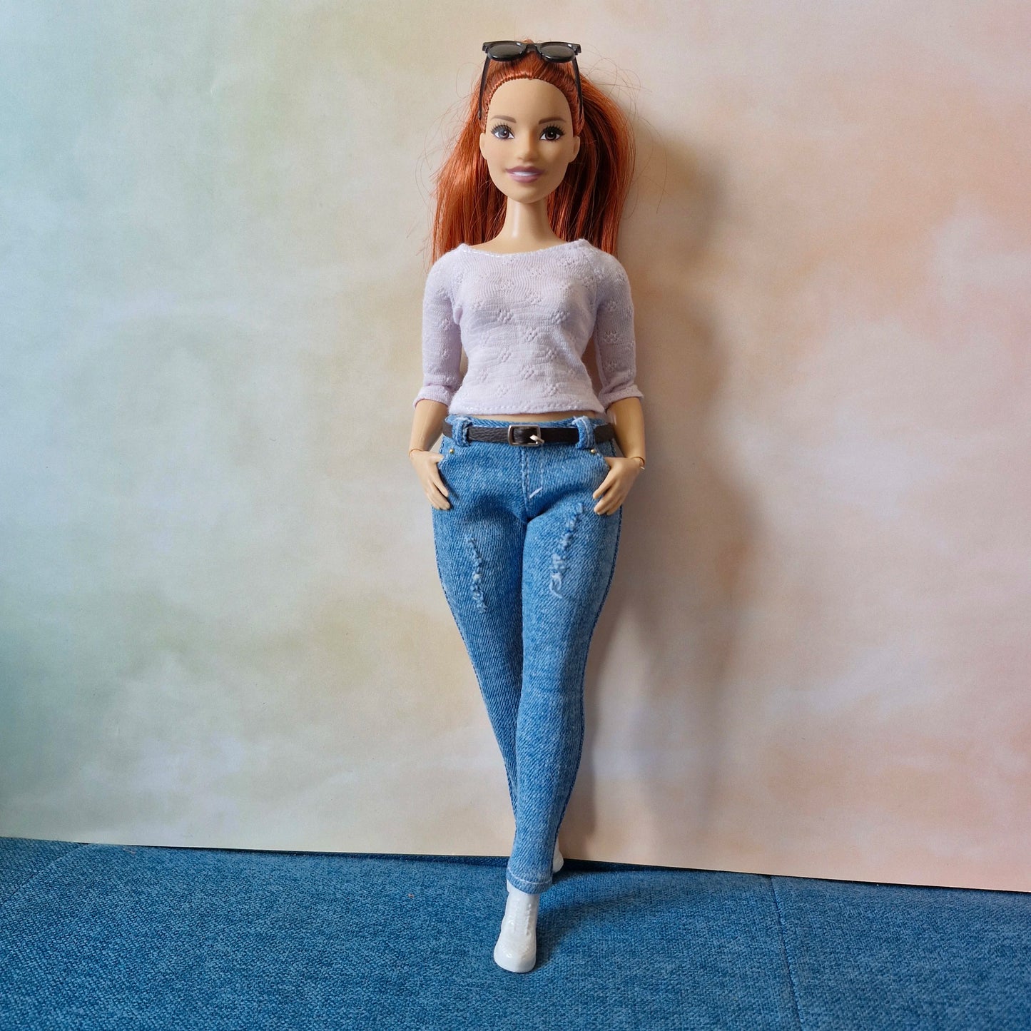 Top and Jeans outfit for Barbie Curvy