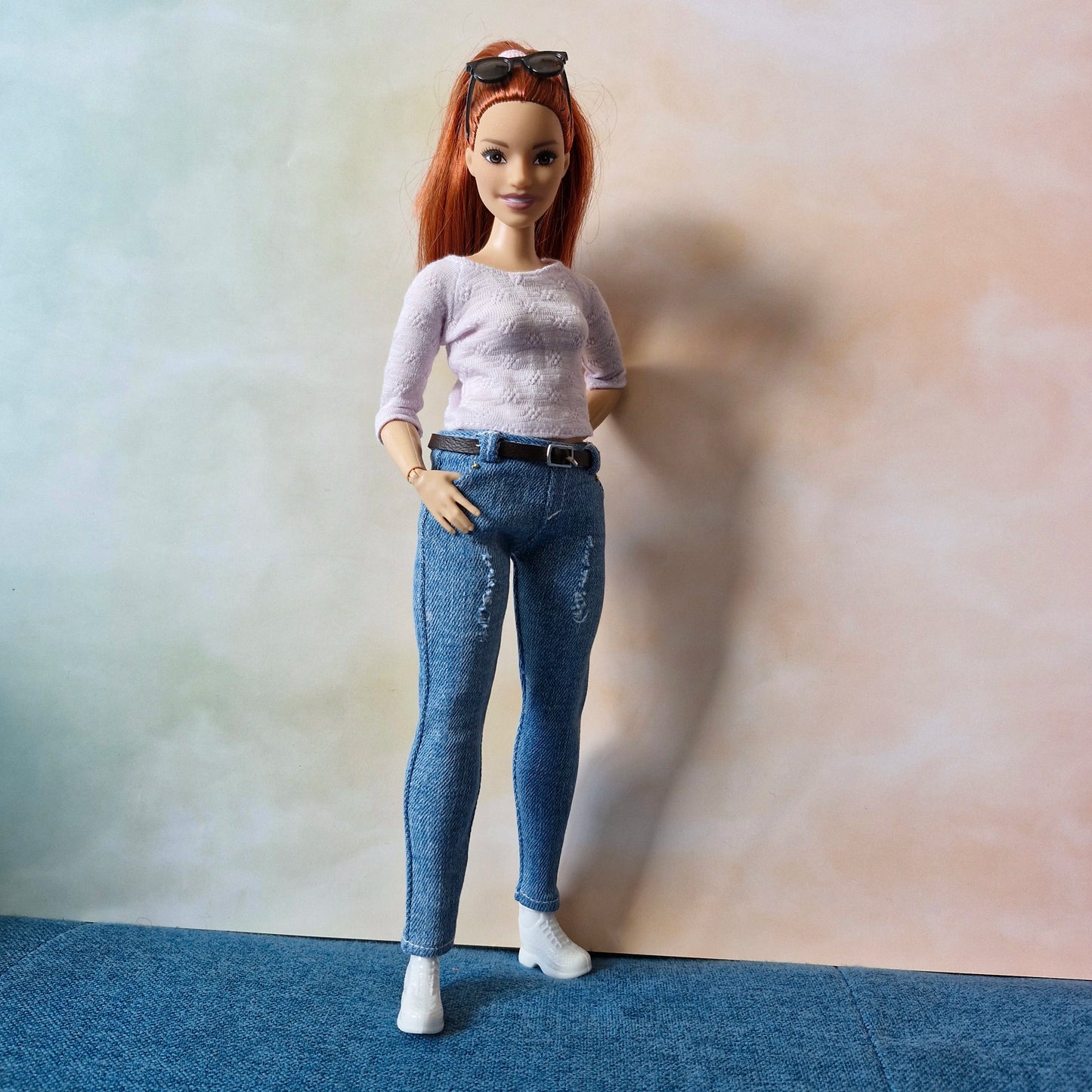 Top and Jeans outfit for Barbie Curvy