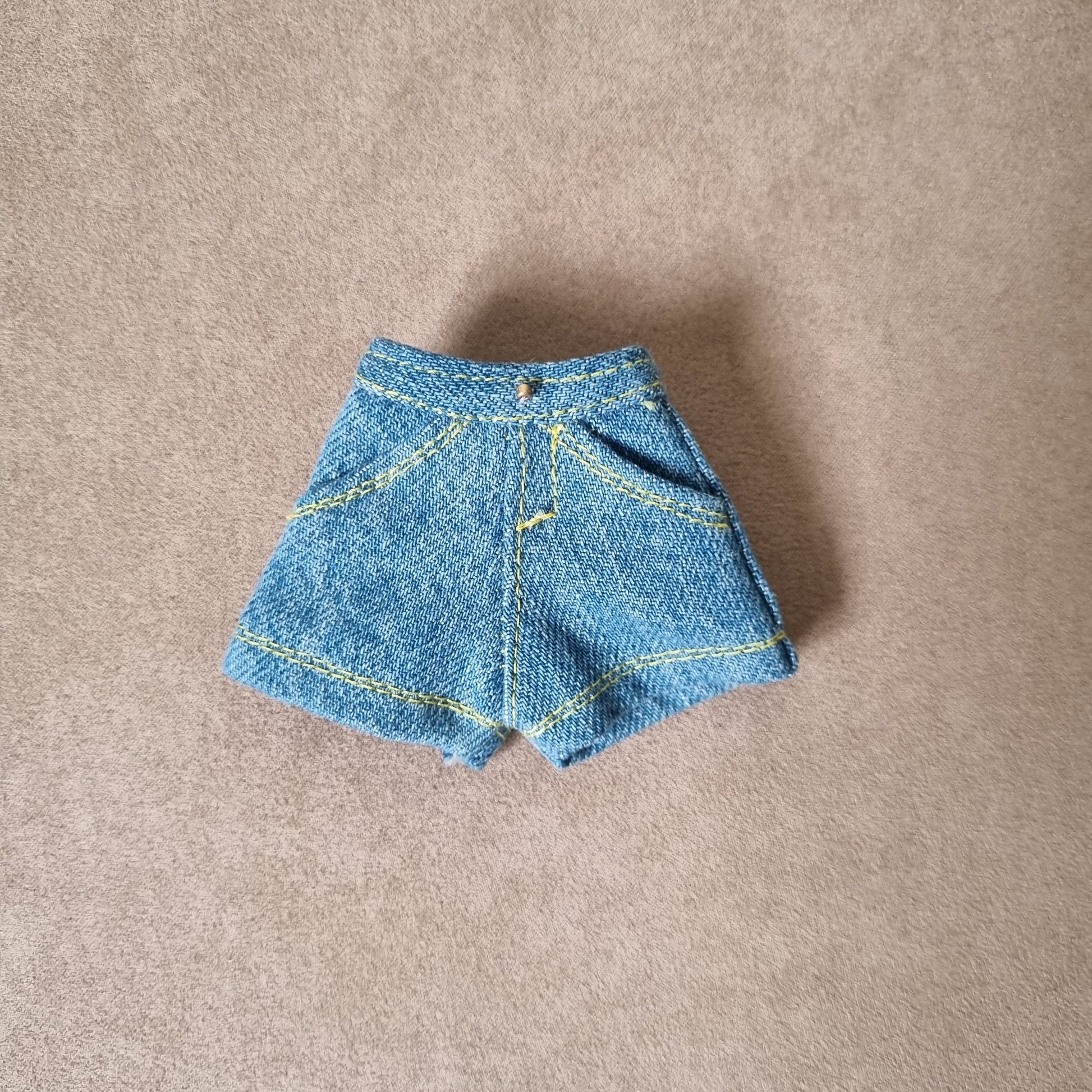 Short Jean Collections handmade for barbie , 11.5" doll , 1/6 doll clothes.