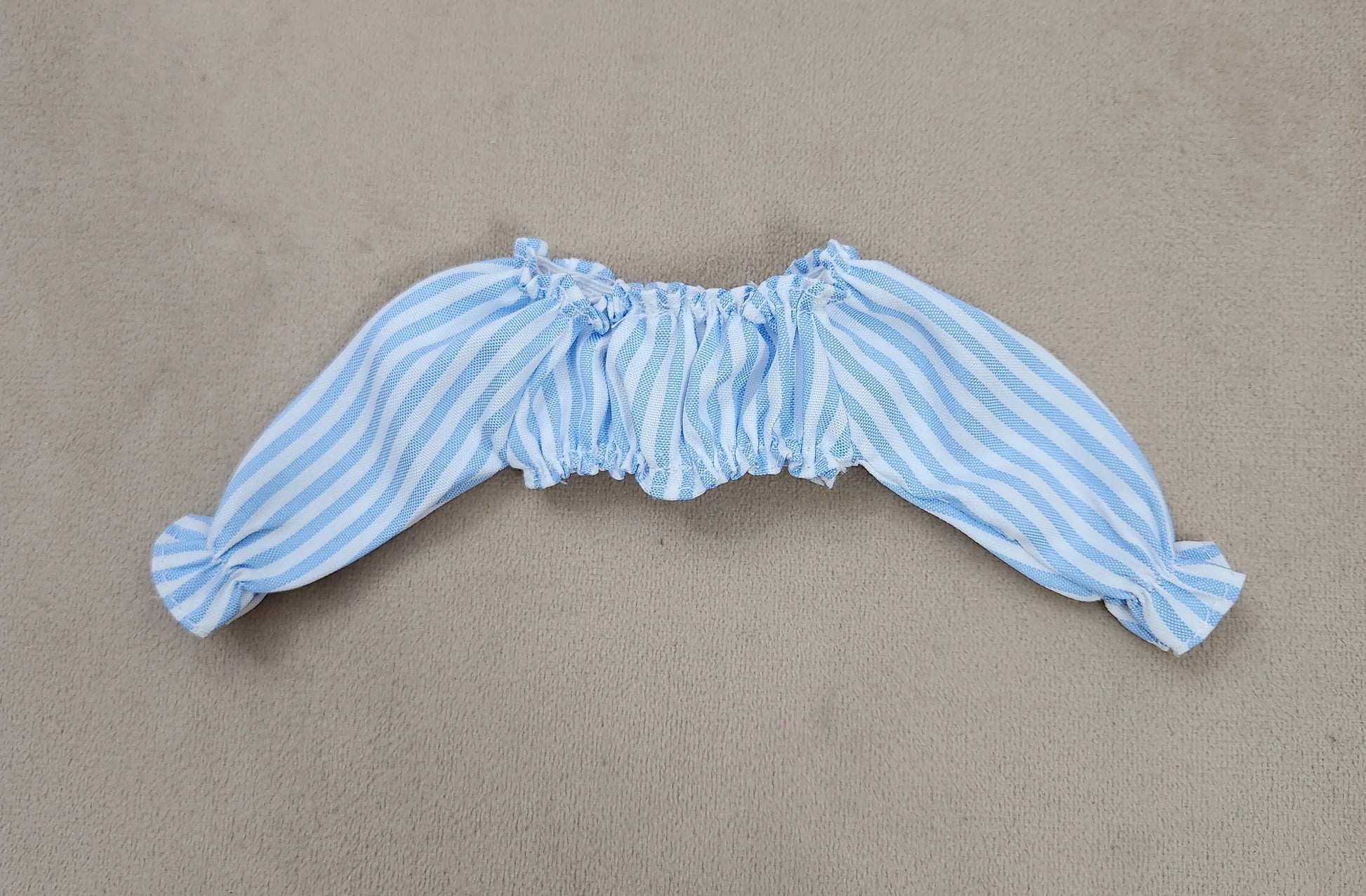 Off Shoulder Long Sleeve Crop Top for barbie doll