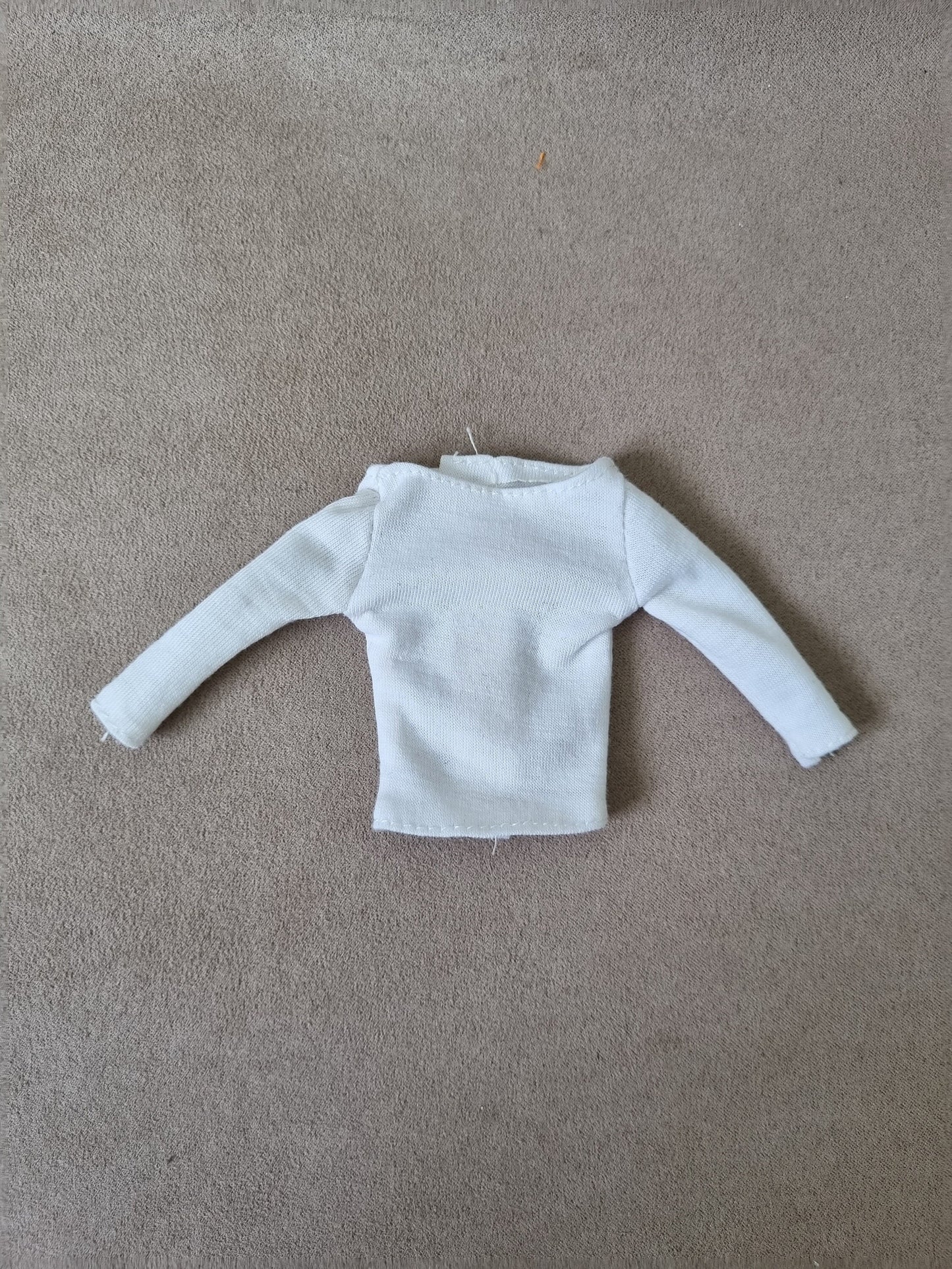 Overall short handmade for barbie , 11.5" doll clothes.
