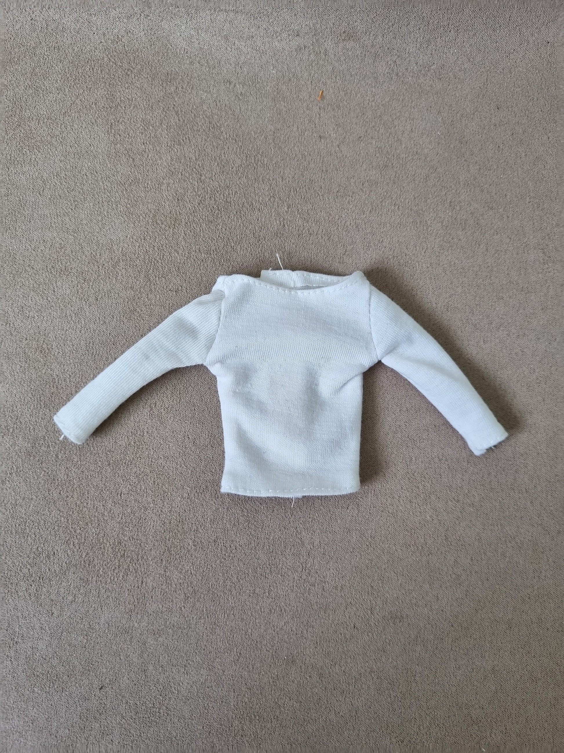Overall short handmade for barbie , 11.5" doll clothes.