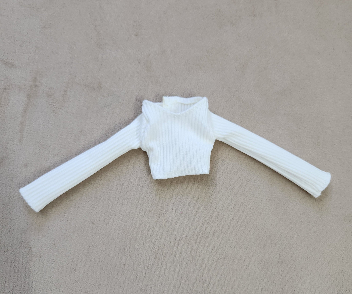 White top and Pants handmade for Barbie doll.