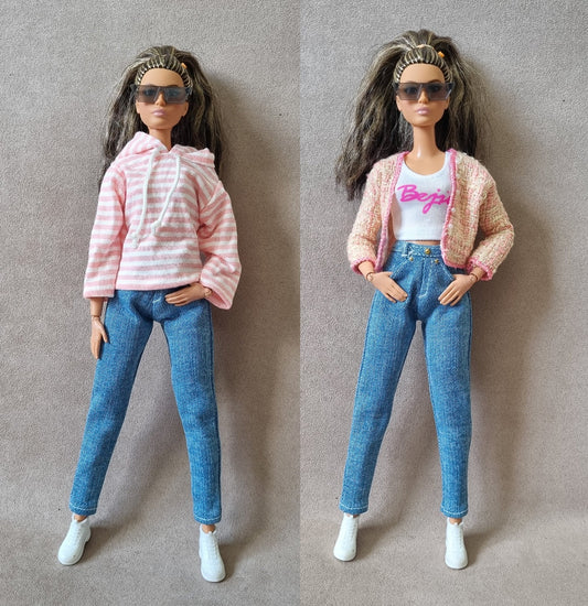 Clothes handmade for barbie , 11.5" doll , 1/6 doll.