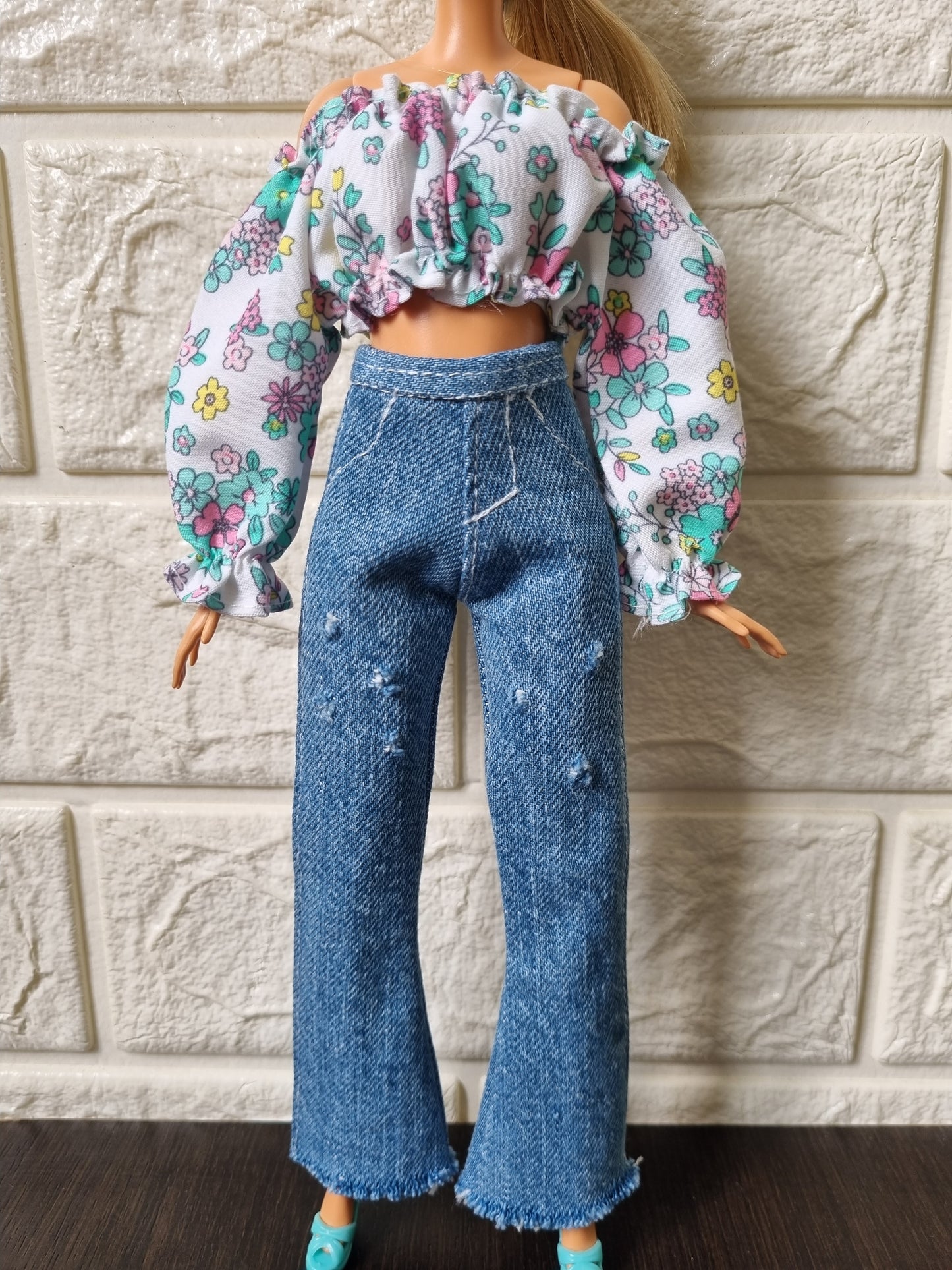 Jean and Shirt for barbie