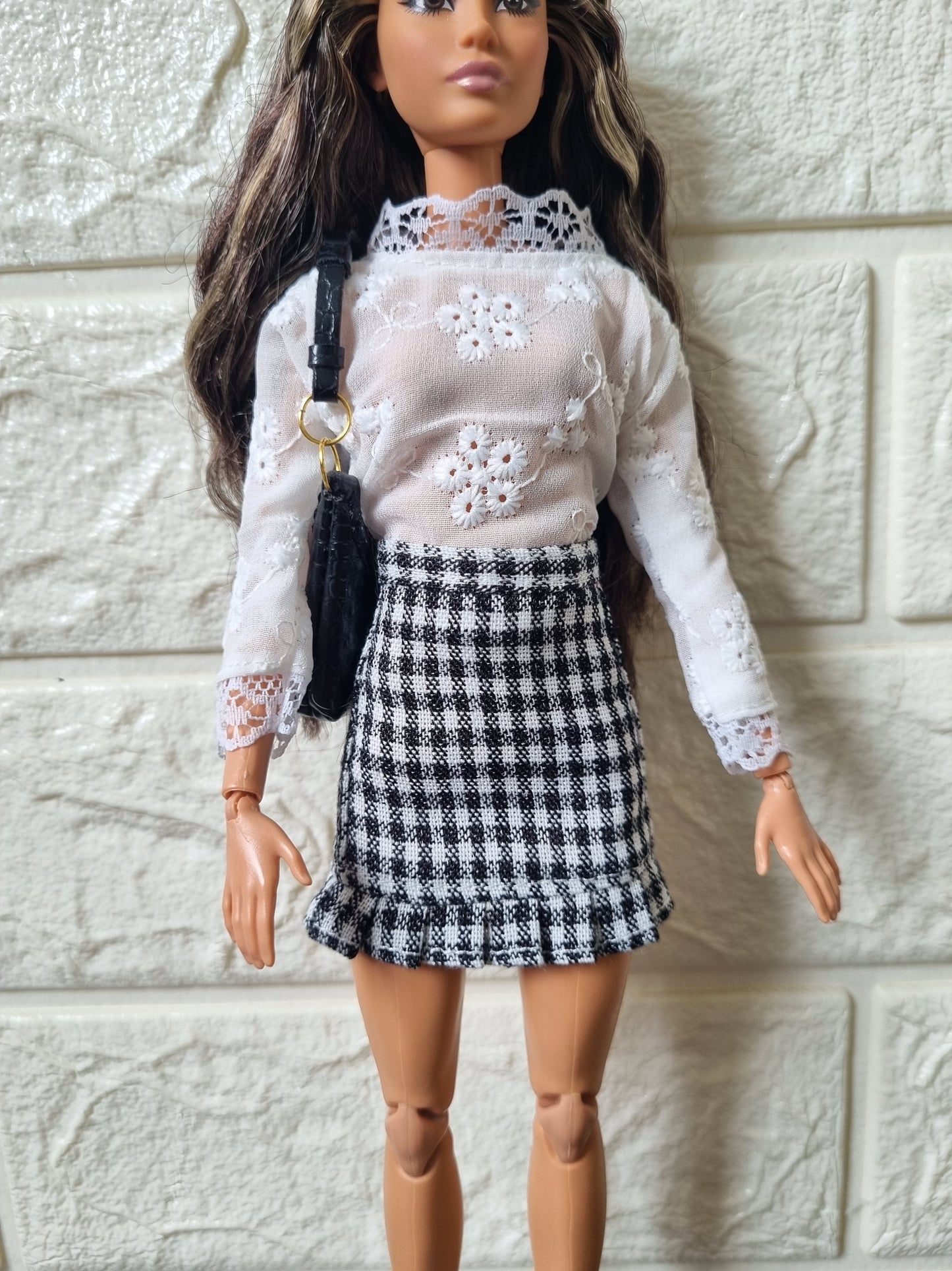 Skirt handmade for barbie