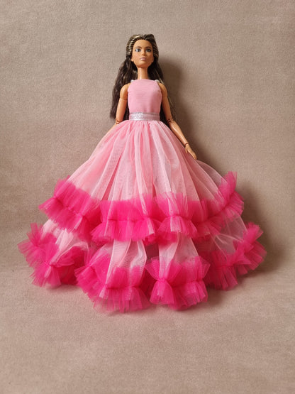 Princess dress for Barbie