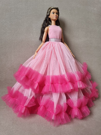 Princess dress for Barbie