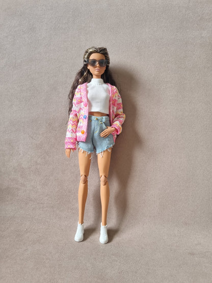 Clothes for barbie , 11.5" doll , 1/6 doll