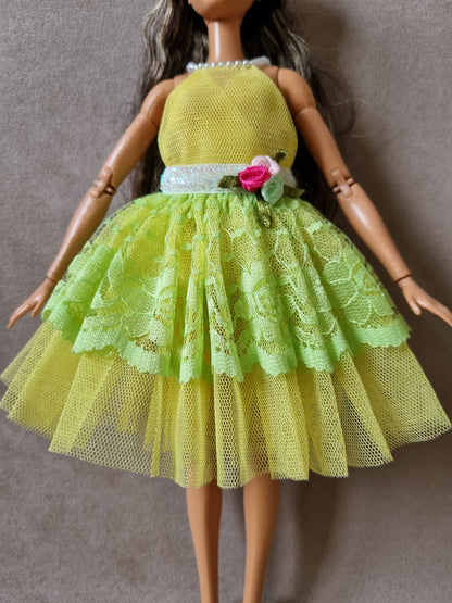 Princess dress for Barbie