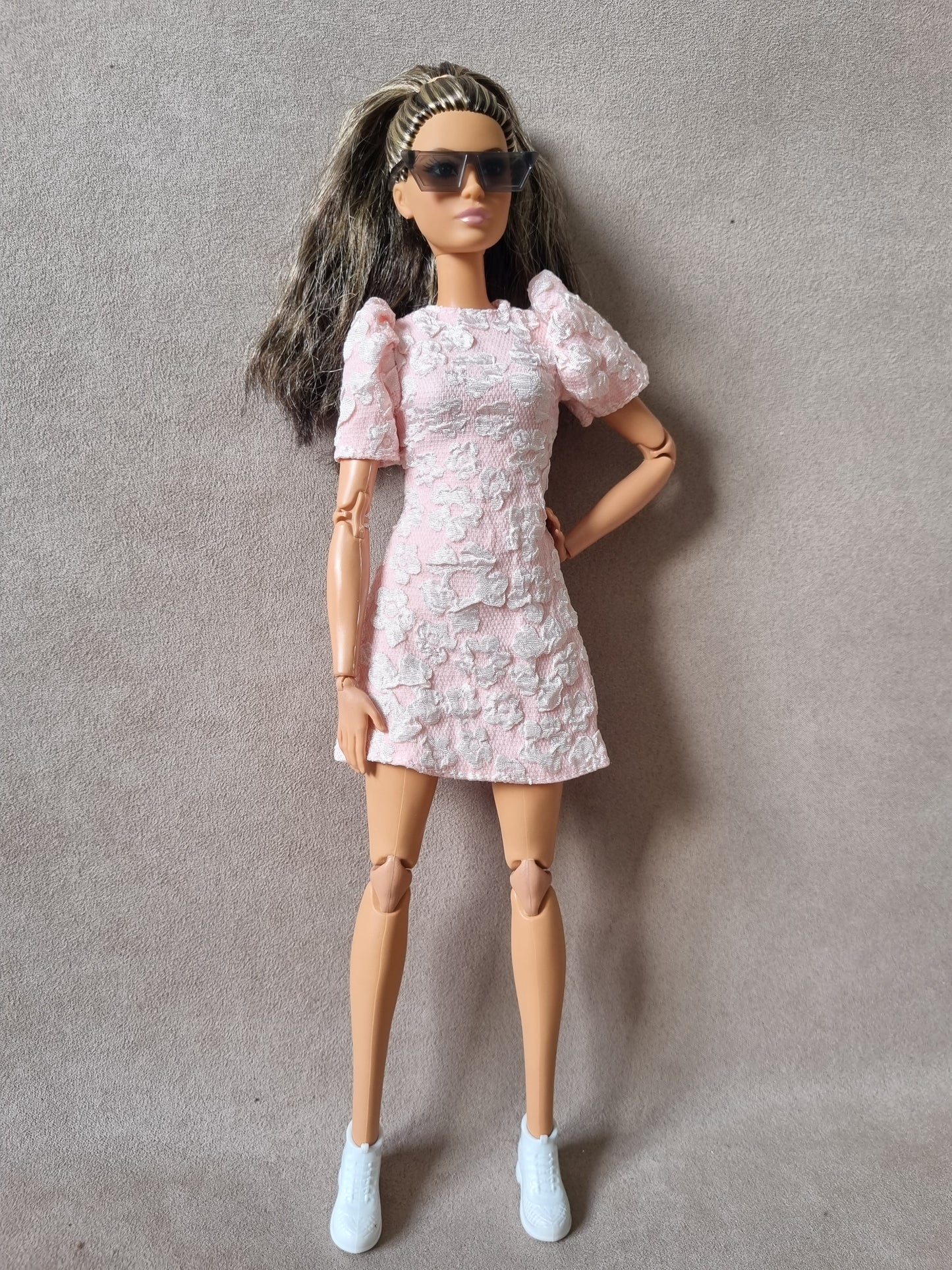 Pink dress for barbie , 11.5' doll