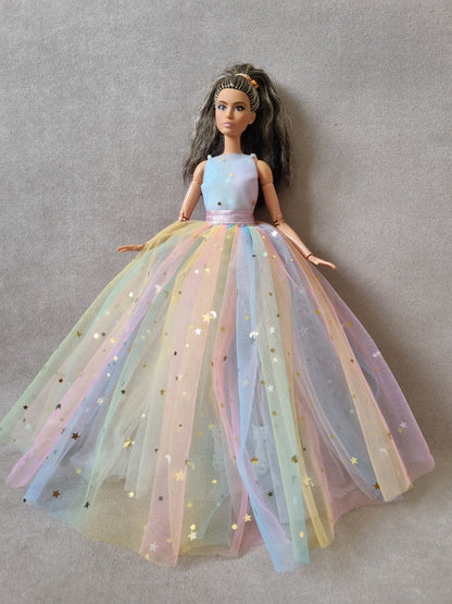 Princess dress for Barbie