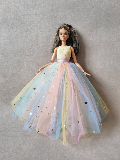 Princess dress for Barbie