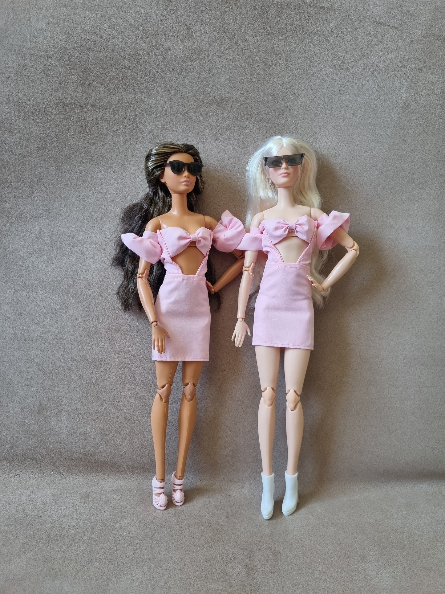 Pink dress for barbie , 11.5' doll