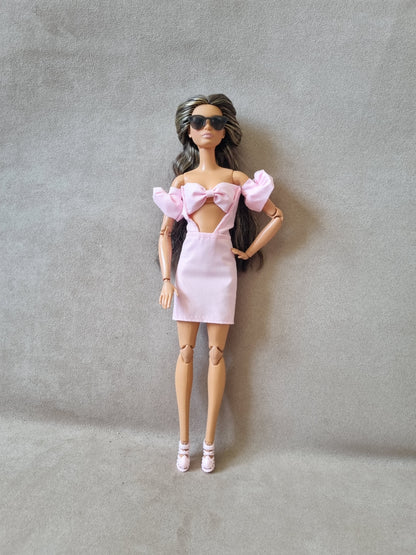 Pink dress for barbie , 11.5' doll