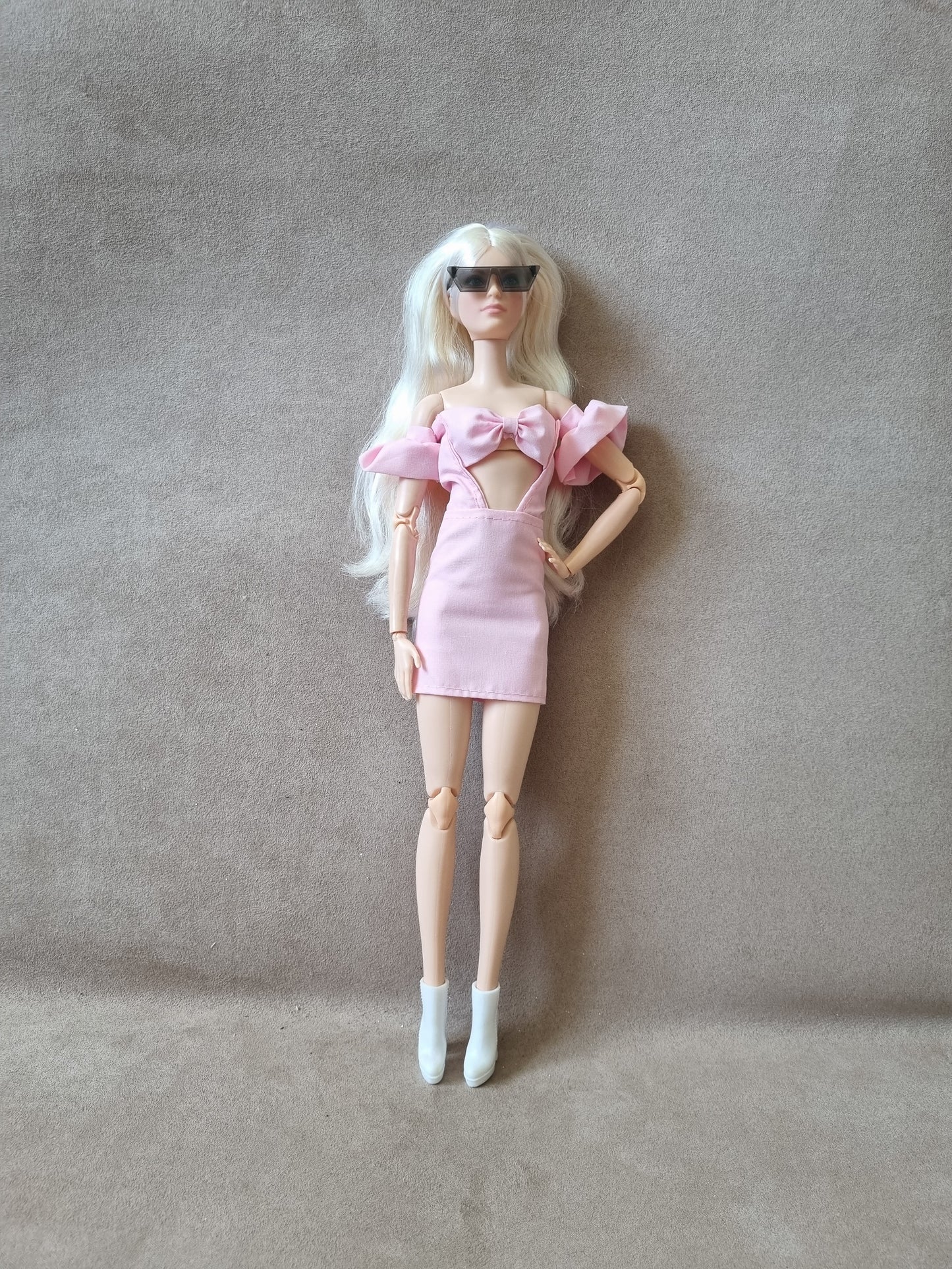 Pink dress for barbie , 11.5' doll