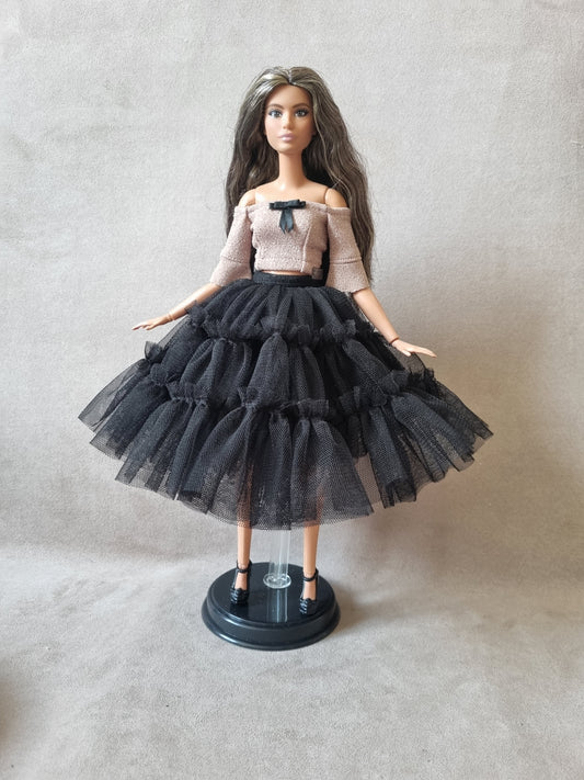 Black Skirt for Barbie