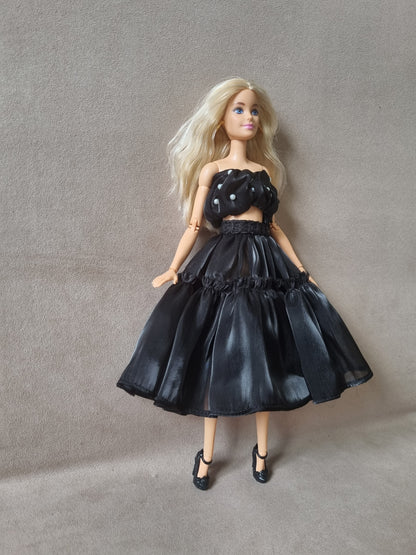 Black suit for Barbie