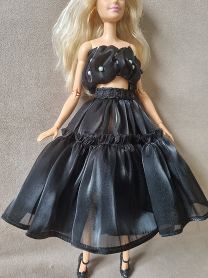 Black suit for Barbie