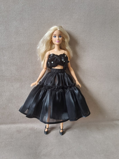 Black suit for Barbie