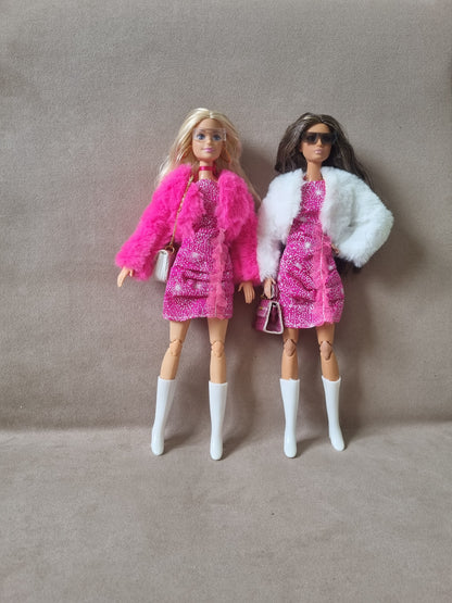 Dress , jacket for Barbie