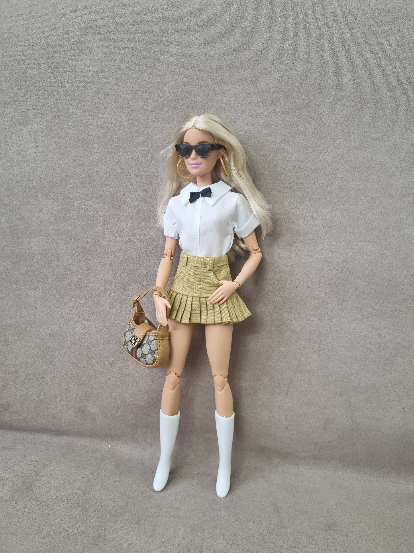 Handbag for barbie, 1:6 doll