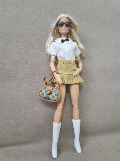 Handbag for barbie, 1:6 doll