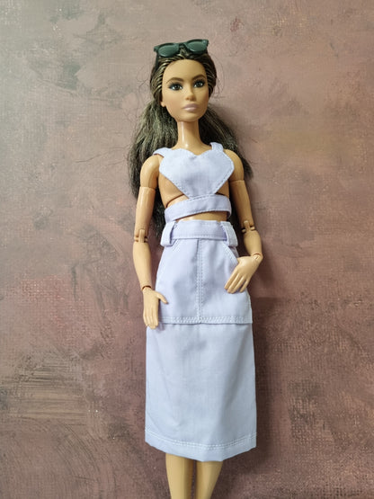 Clothes , Skirt for barbie