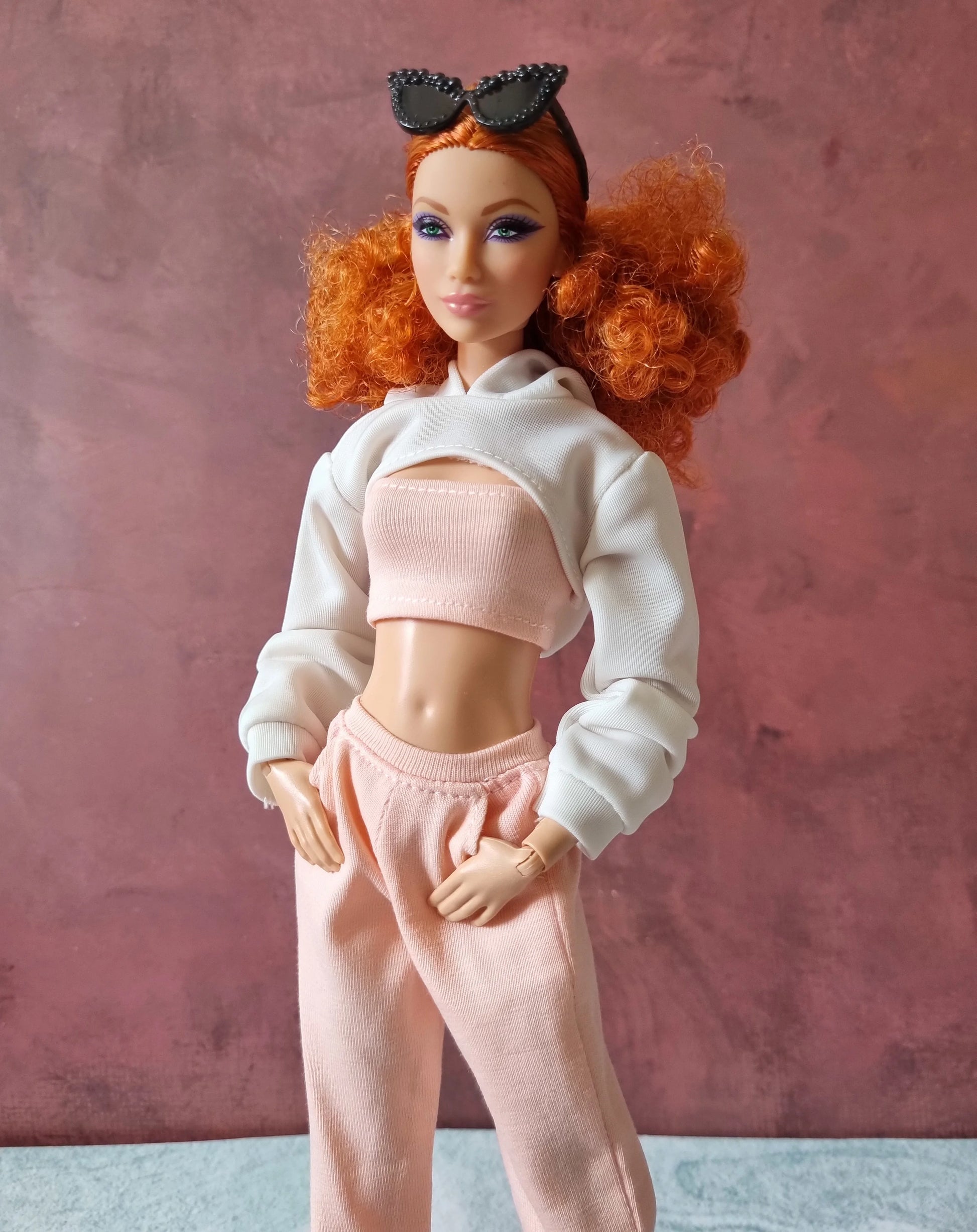 barbie with hoodie