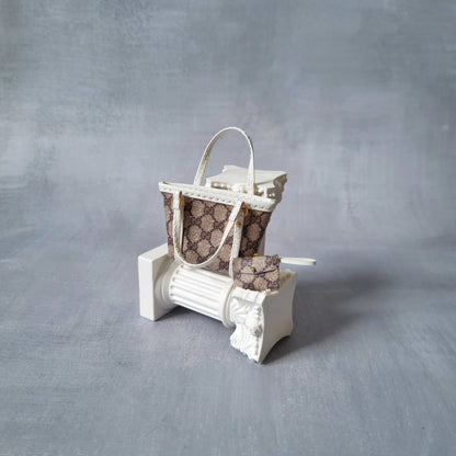 Collection Handbag and matching Wallet For Barbie,  Blythe , 1/6 Bjd doll