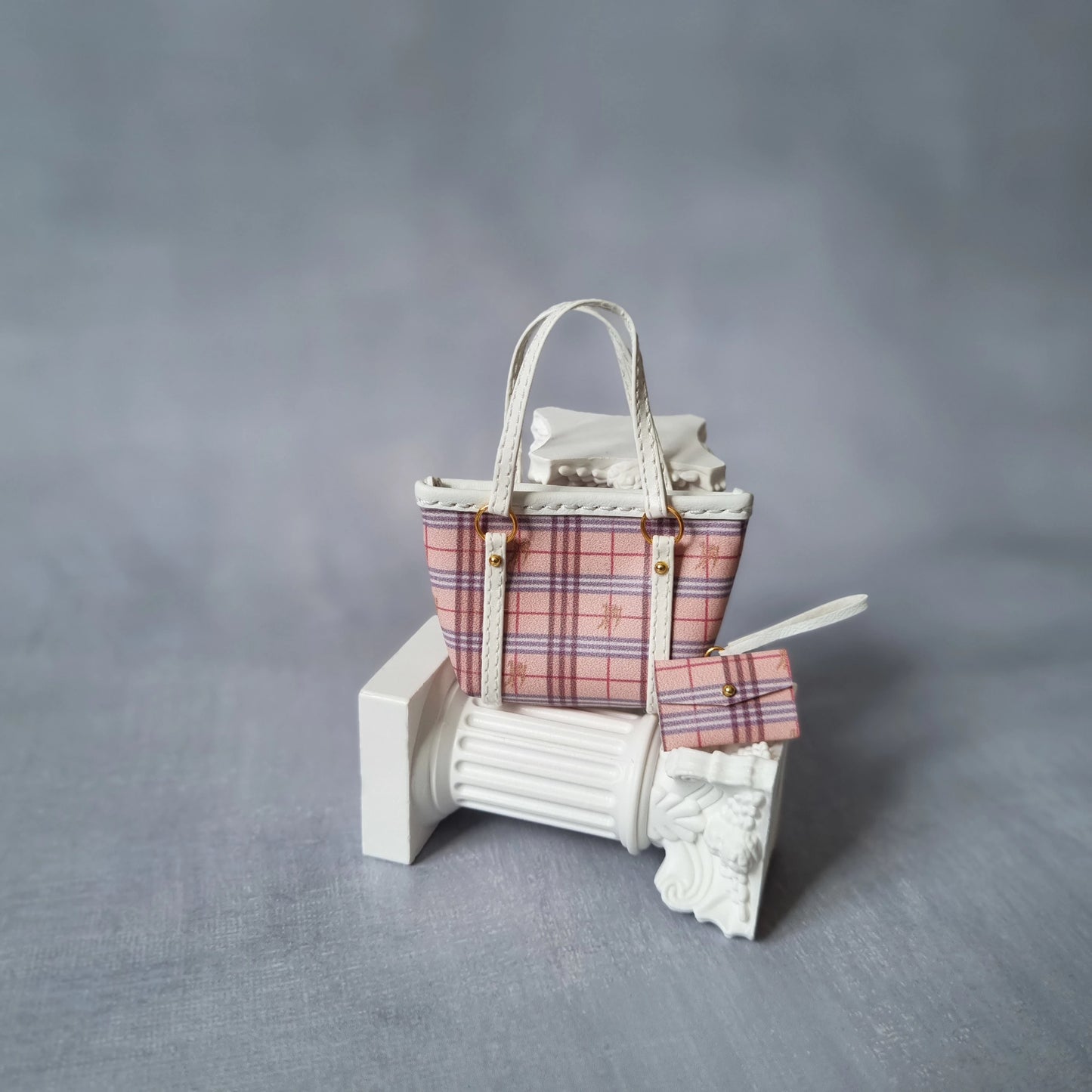 Collection Handbag and matching Wallet For Barbie,  Blythe , 1/6 Bjd doll