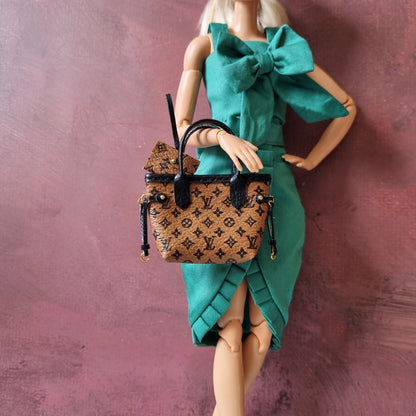 Handbag and Wallet For Barbie,  Blythe , 1/6 Bjd doll with logo