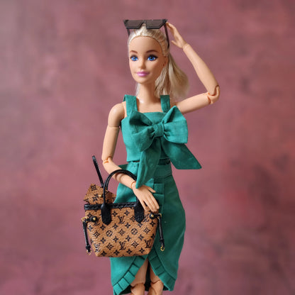Collection Handbag and matching Wallet For Barbie,  Blythe , 1/6 Bjd doll