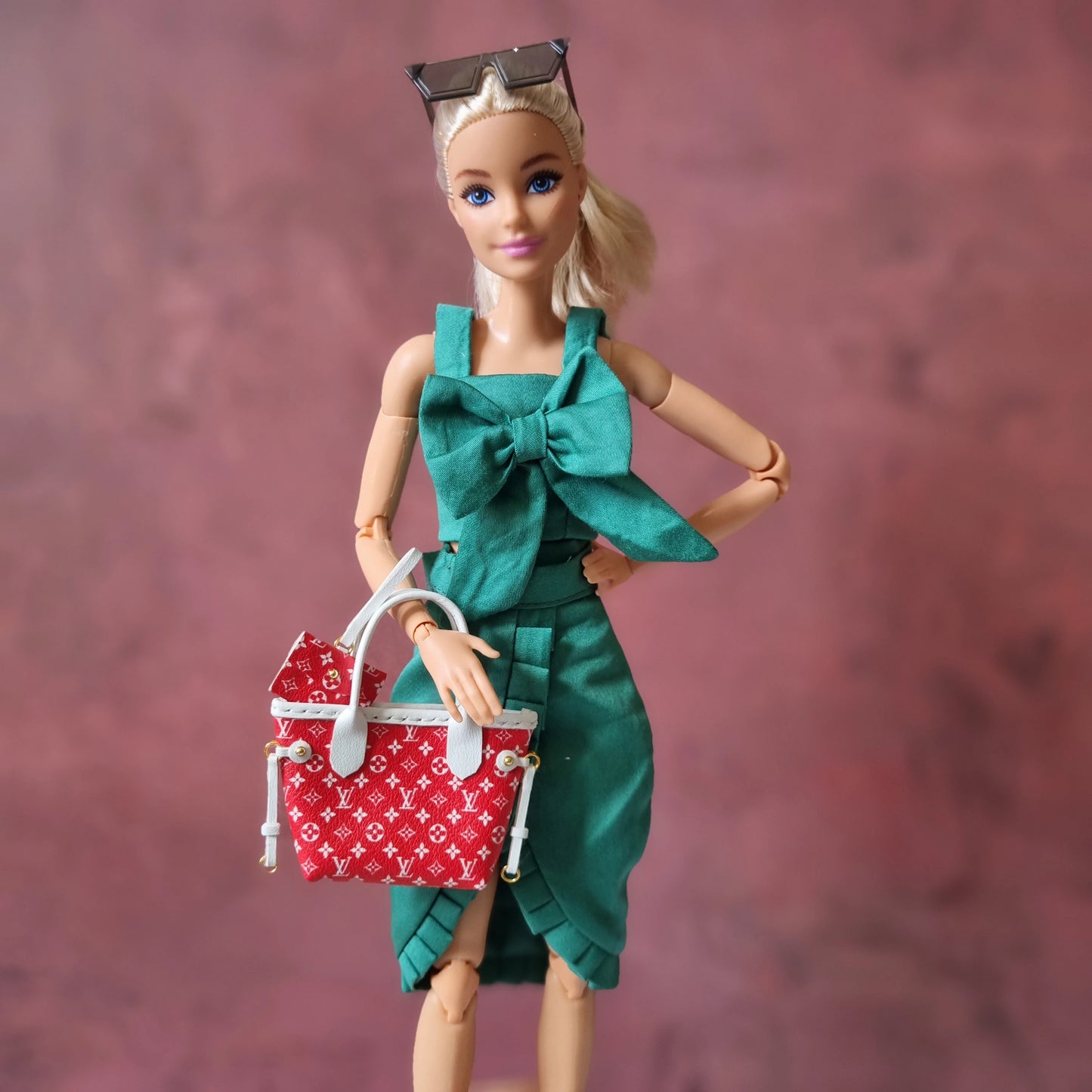 Collection Handbag and matching Wallet For Barbie,  Blythe , 1/6 Bjd doll